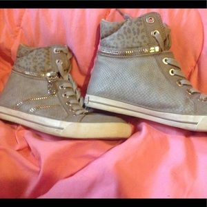 G by Guess high top shoes
